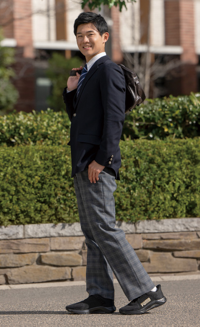 PUMA FTR コネクト 1.5 01/BLG モデル着用イメージ