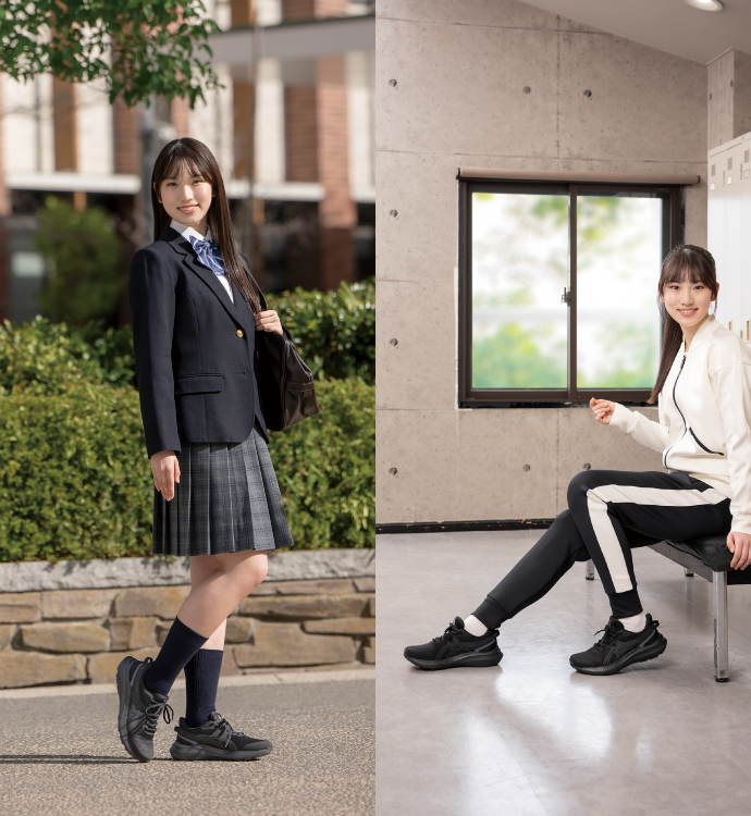 青春のフォルムはここにある。新学期は新しい靴でスタート 青春のフォルムはここにある。新学期は新しい靴でスタート