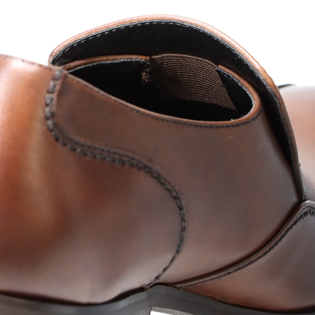 whoop'-de-doo' フープディドゥ レザースワローモカビジネススリッポン