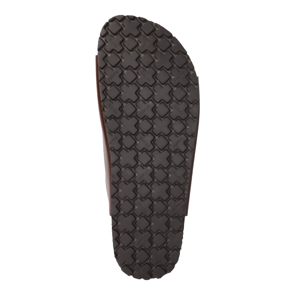 CEDAR CREST セダークレスト フットベットサンダル メンズ ダーク