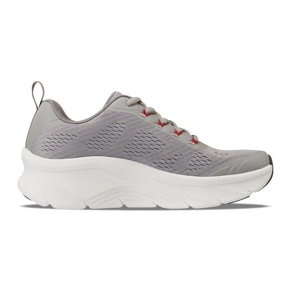 SKECHERS スケッチャーズ ARCH FIT D'LUX メンズ グレー×レッド | 靴