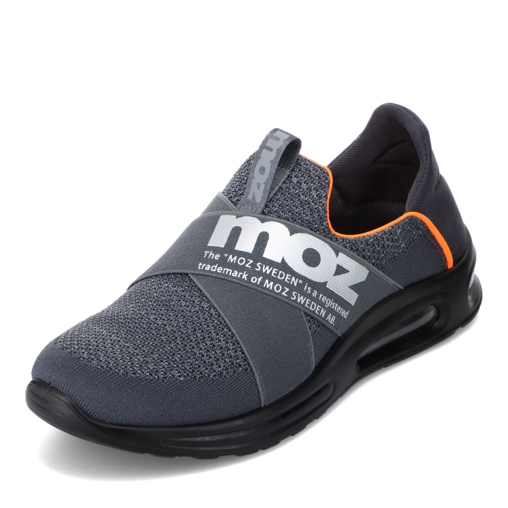 MOZ sweden モズ スウェーデン スリッポンスニーカー メンズ グレー