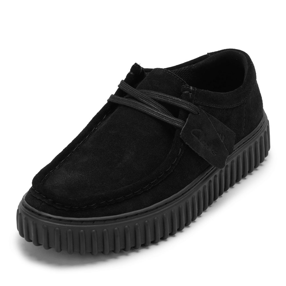Clarks クラークス Torhill Lo ブラック メンズ | 靴（シューズ