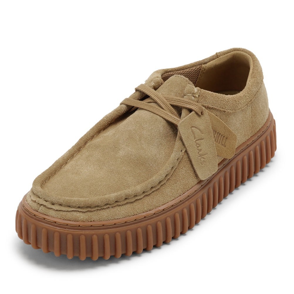 Clarks クラークス Torhill Lo サンドベージュ メンズ | 靴（シューズ
