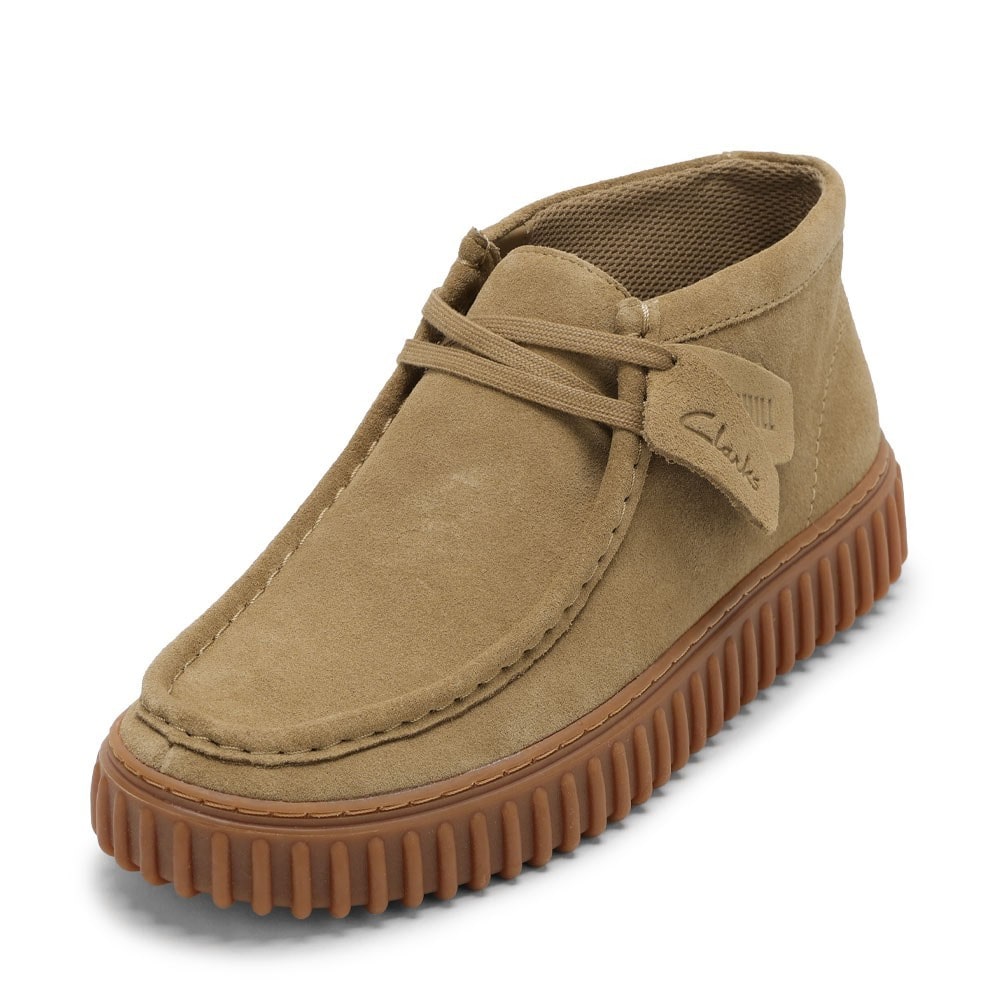 Clarks クラークス Torhill Hi サンドベージュ メンズ | 靴（シューズ