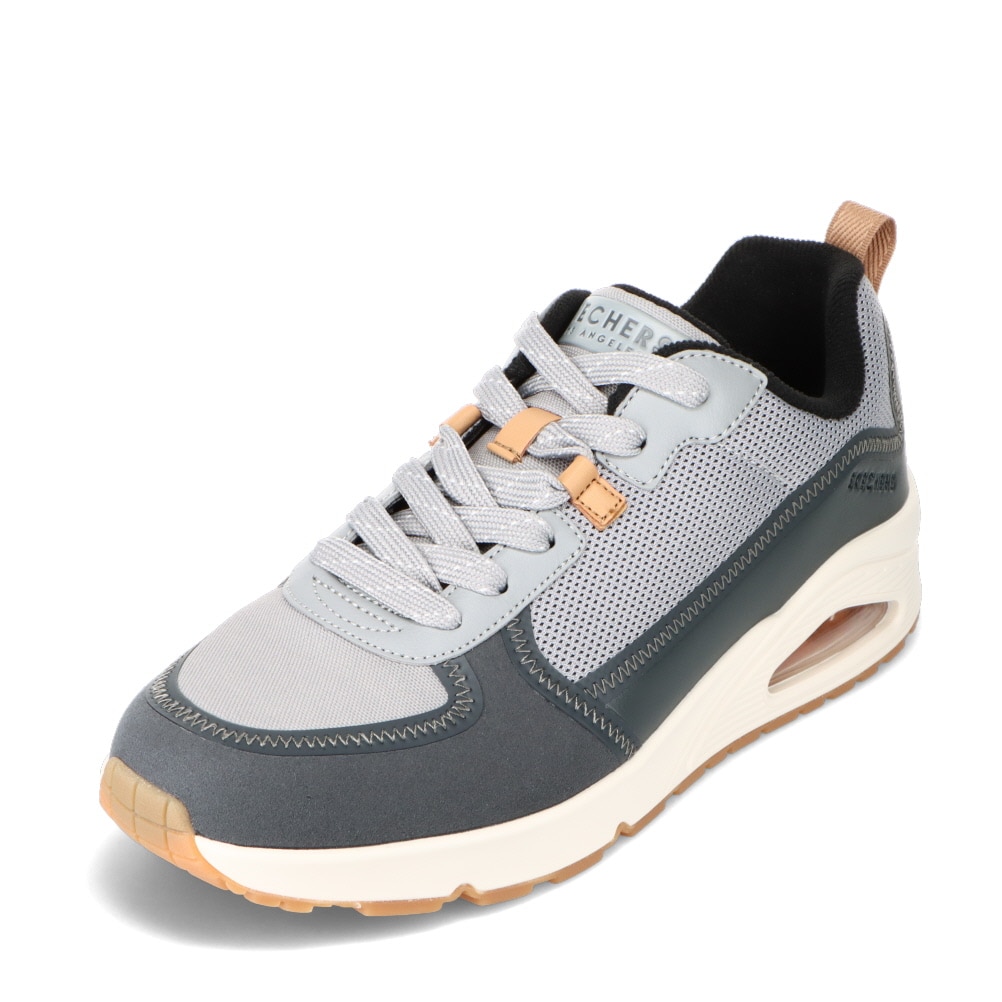 その他 UNO SKECHERS スケッチャーズ UNO - LAYOVER メンズ グレー | 靴