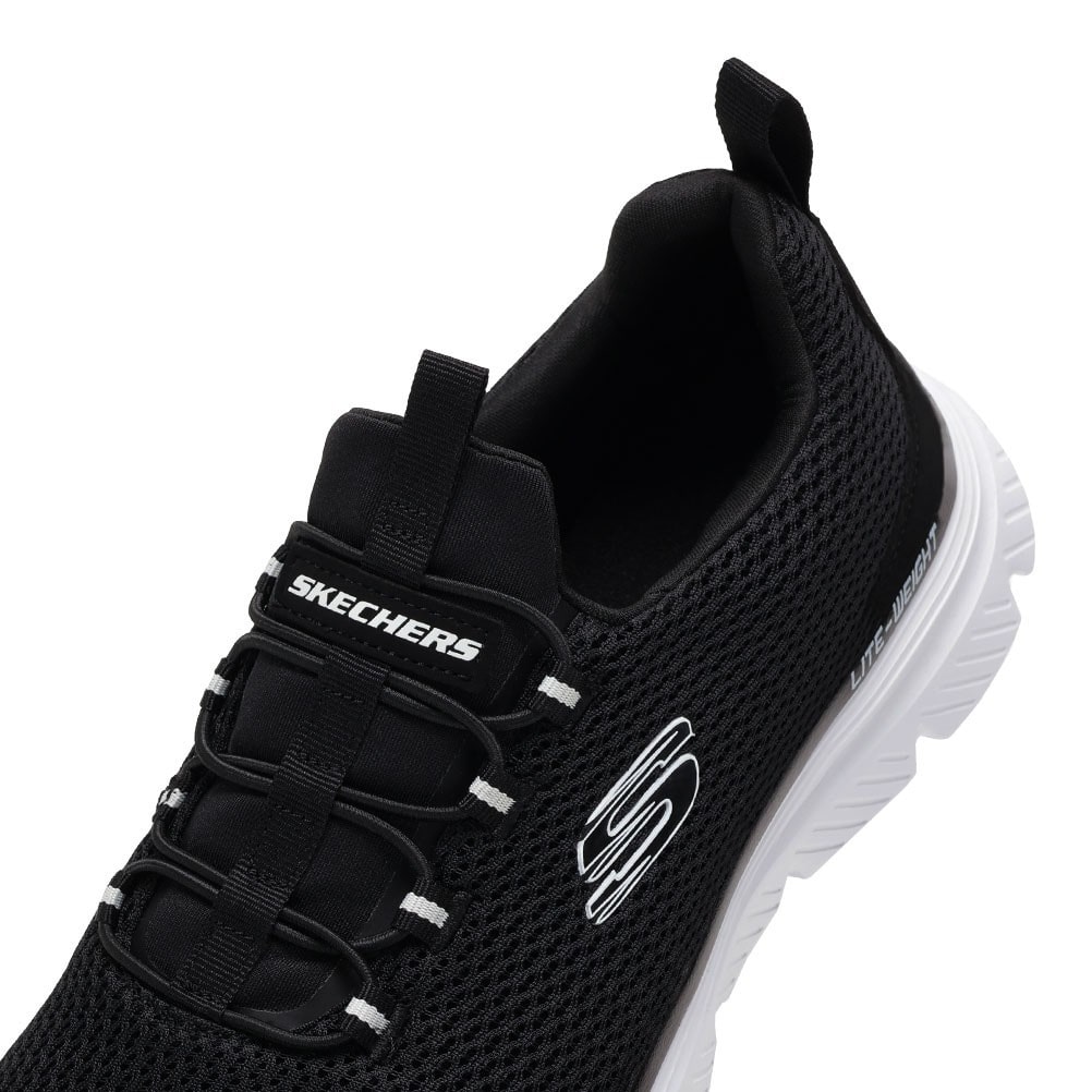 SKECHERS スケッチャーズ BURNS2.0-BENJI ブラック メンズ | 靴