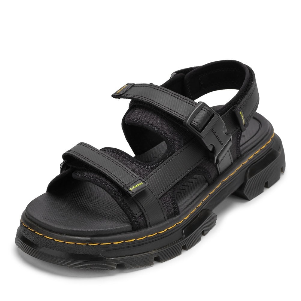 Dr.Martens ドクターマーチン FORSTER サンダル ブラック Dr.Martens ドクターマーチン Forster ブラック メンズ | 靴（シューズ