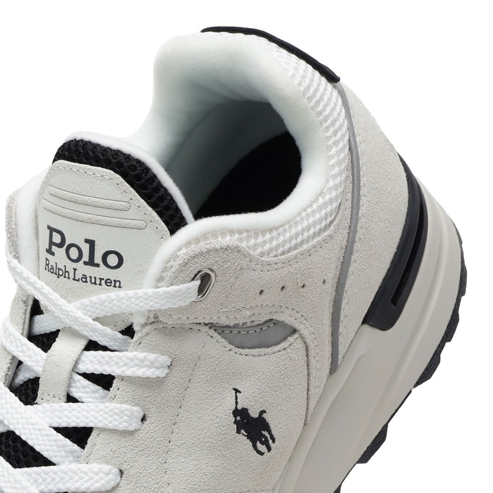 POLO RALPH LAUREN Trackstar 200 スニーカー ポニー RALPH LAUREN ラルフローレン TRACKSTER 200 ホワイト×ブラック