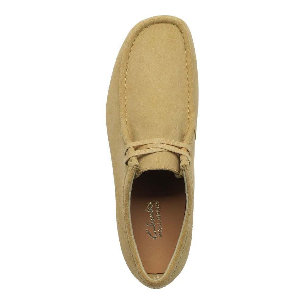 Clarks クラークス WallabeeEVO WP ライトベージュ メンズ | 靴