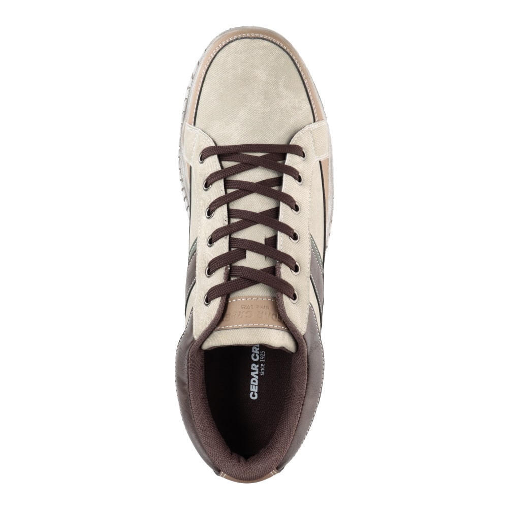 CEDAR CREST セダークレスト ローカットスニーカー ベージュ