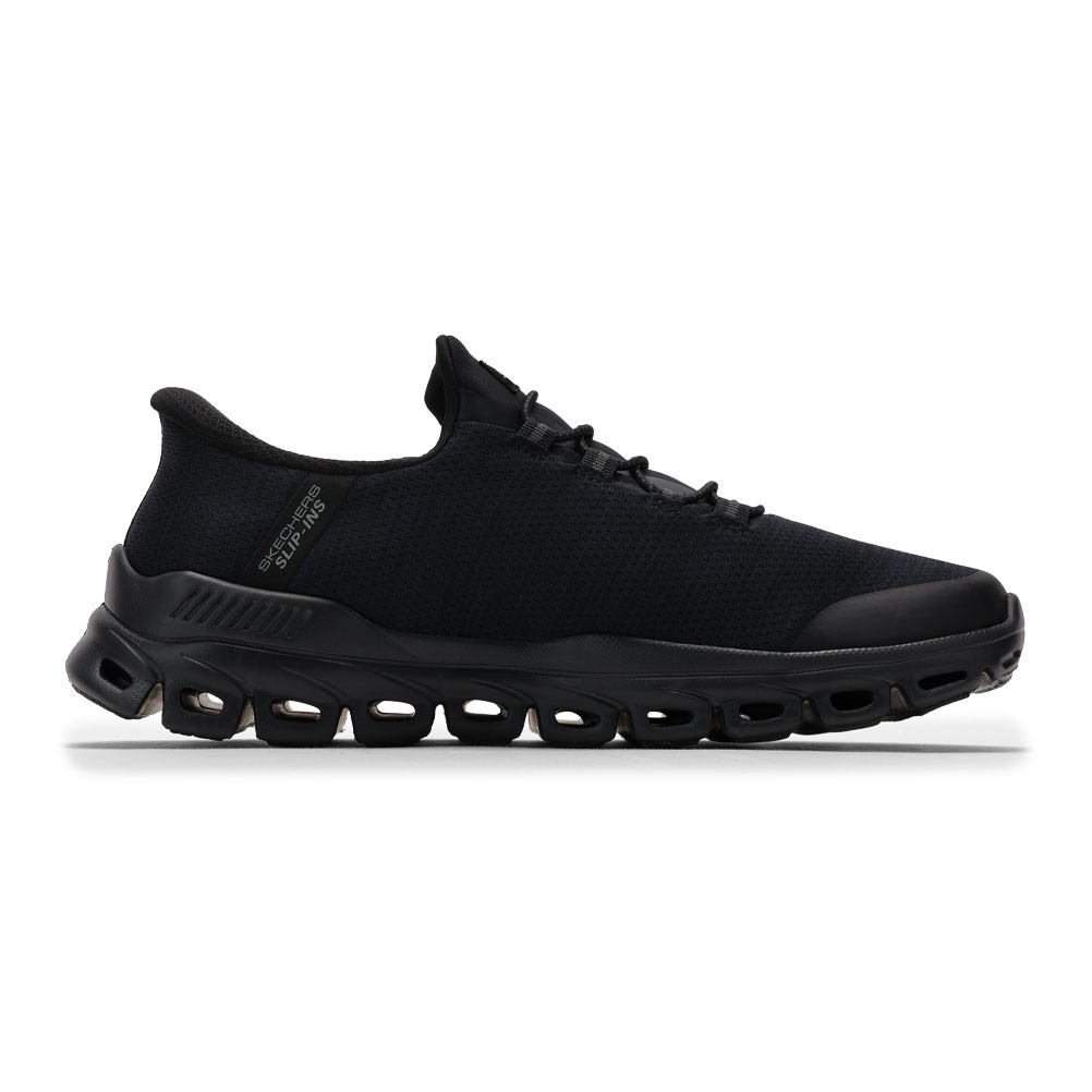 美しい SKECHERS メンズ ブラック GLIDE-STEP-ZEFYR スケッチャーズ 靴