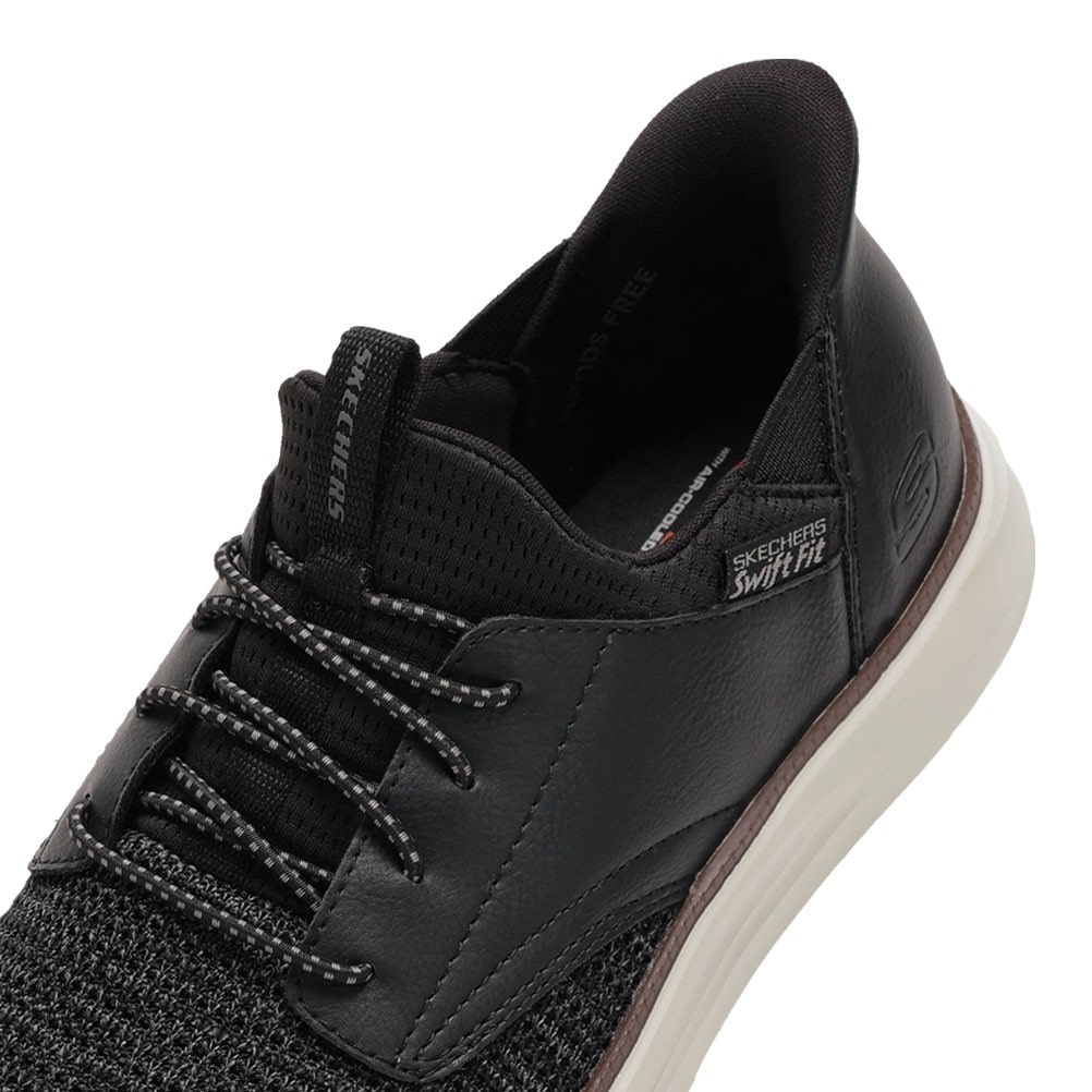 SKECHERS スケッチャーズ CAMDA-DORAN ブラック メンズ | 靴（シューズ