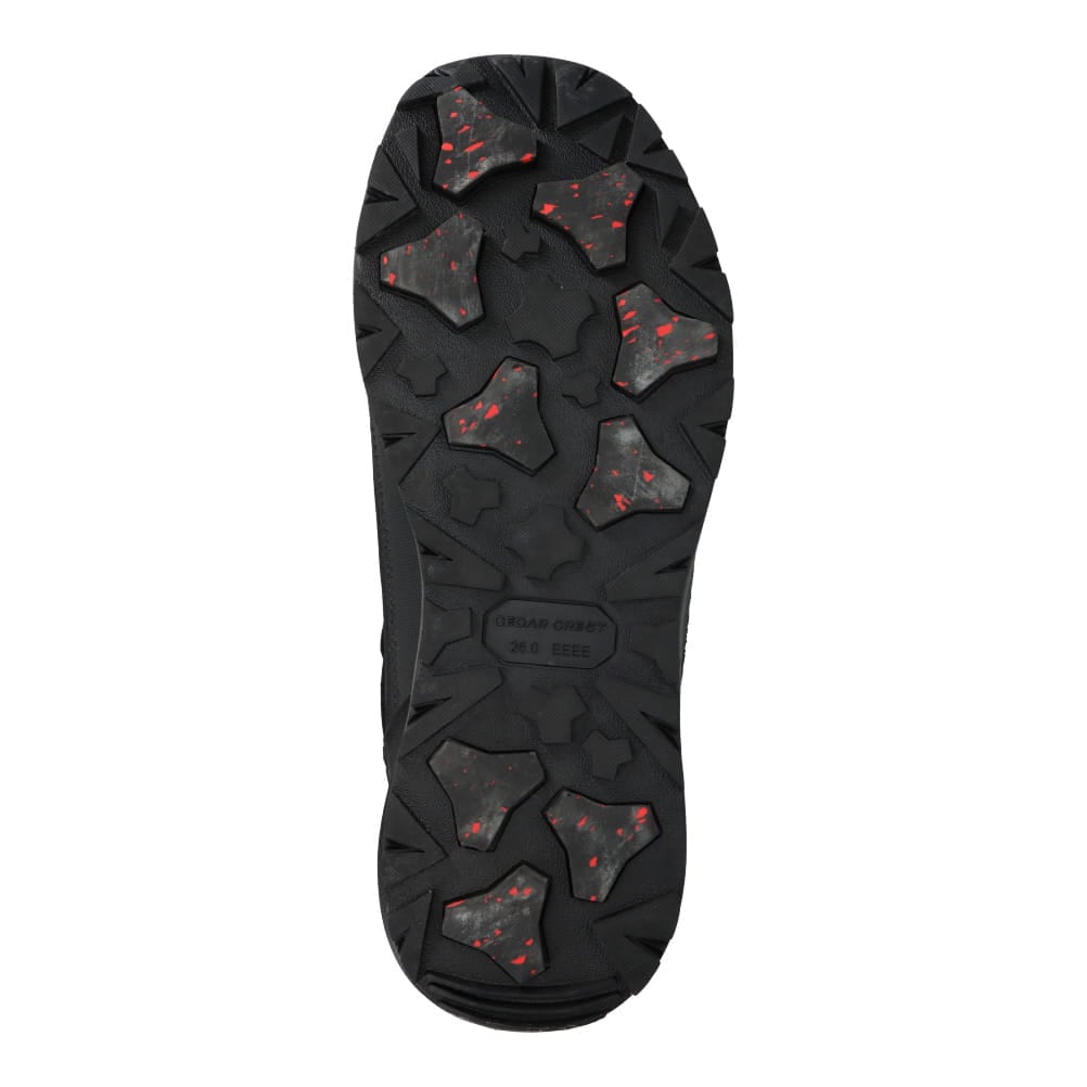 グラピットソール×スパットシューズ（降雪地対応） 防水 幅広 4E 手を使わずに履ける【25.0cm～29.0cm】