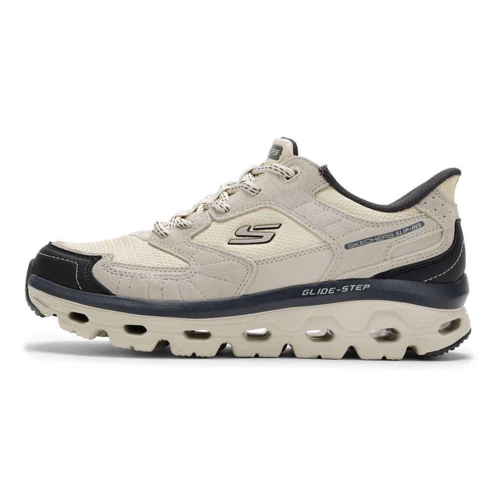 [スケッチャーズ] スニーカーブーツ Glide Step Sole SKECHERS スケッチャーズ GLIDE-STEP SOLE オフホワイト メンズ | 靴