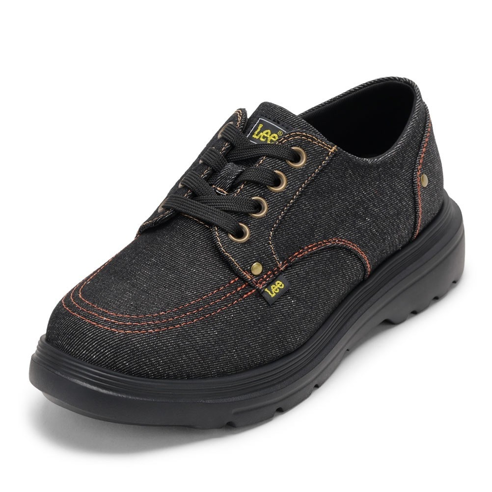 Lee リー デニムスニーカー ブラック メンズ | 靴（シューズ