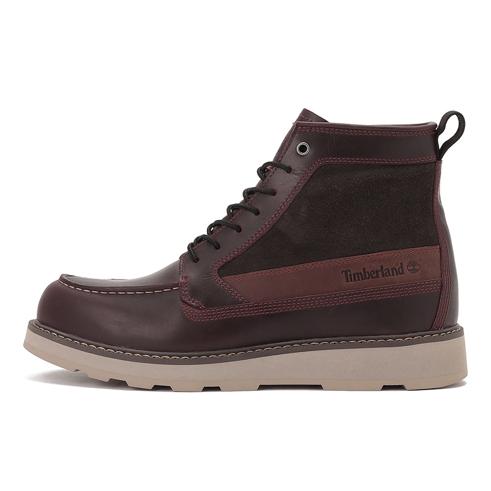 Timberland ティンバーランド BRITTON MILLS WP バーガンディー メンズ