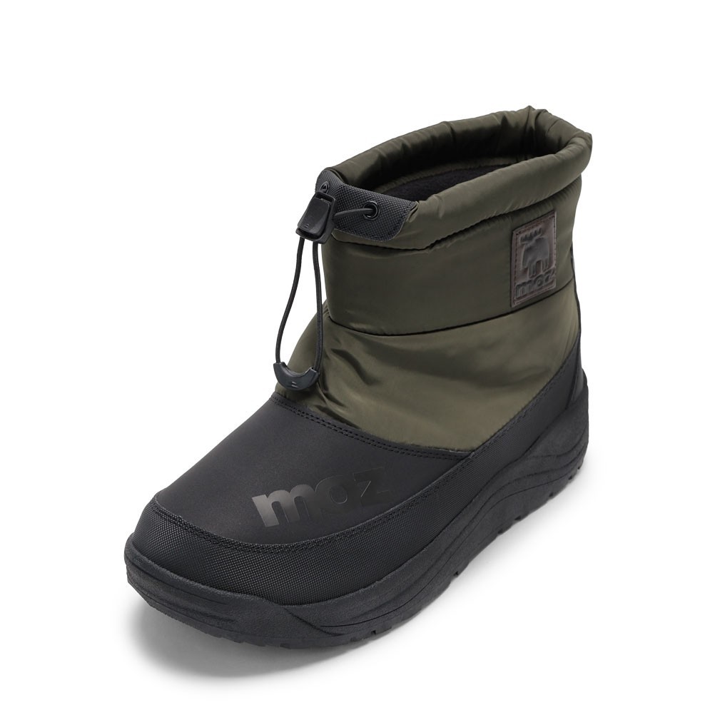 MOZ sweden モズ スウェーデン ダウンブーツショート2 カーキ メンズ