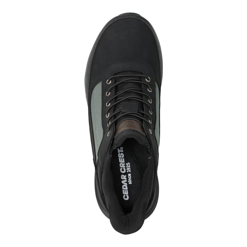 CEDAR CREST セダークレスト スパットシューズ ブラック×グレー メンズ