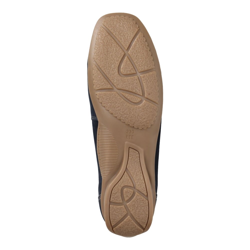 ふかふかインソールレザーカジュアルローファー