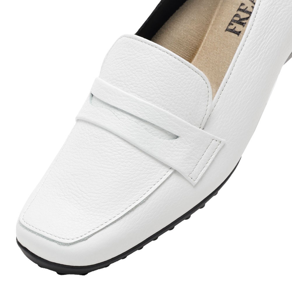 ウェッジローファーパンプス