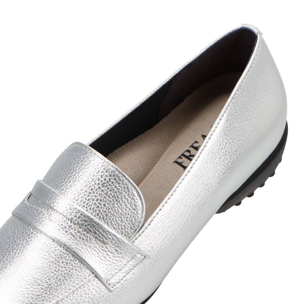 ウェッジローファーパンプス