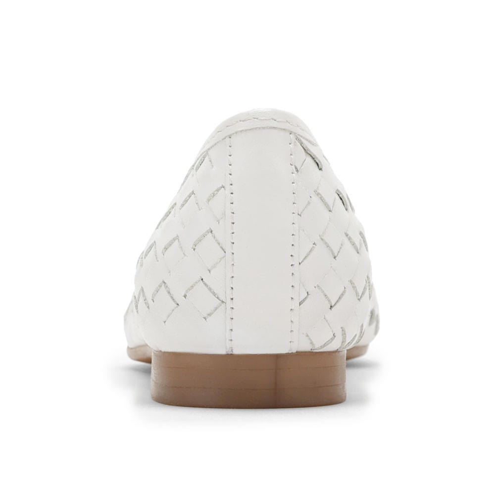 ホワイト メッシュ フラットシューズ FREACH フリーチ メッシュフラットシューズ ホワイト レディース