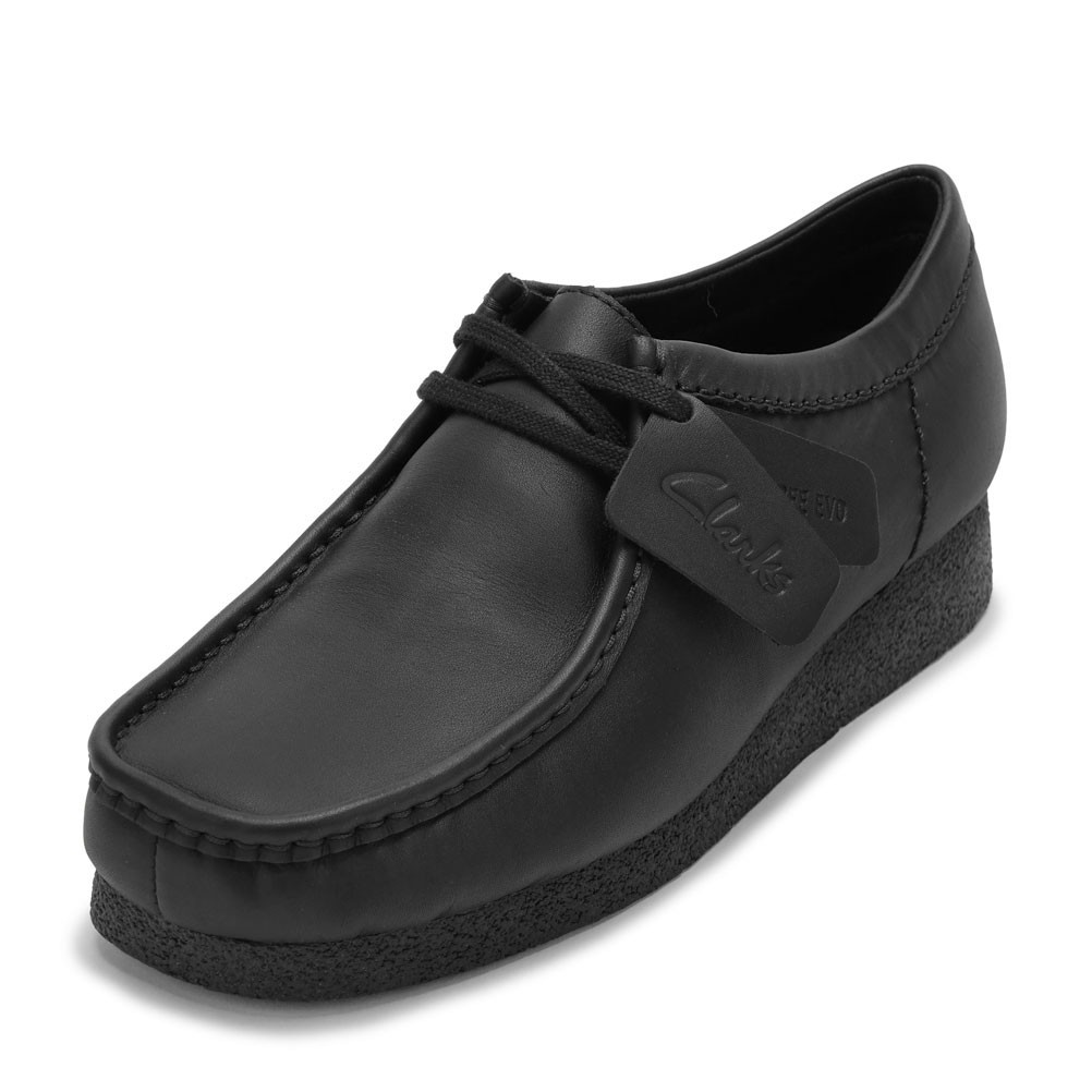 Clarks クラークス WallabeeEVO WP ブラック レディース | 靴