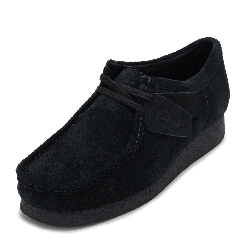Clarks クラークス WallabeeEVO WP ブラック レディース | 靴