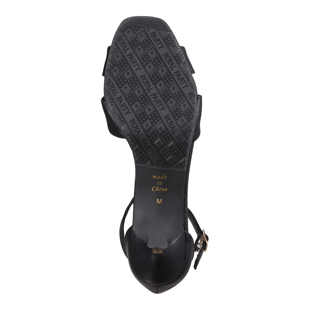 アンクルストラップメタルヒールサンダル 靴 スニーカーの通販 Kutsu Com チヨダ公式オンラインショップ