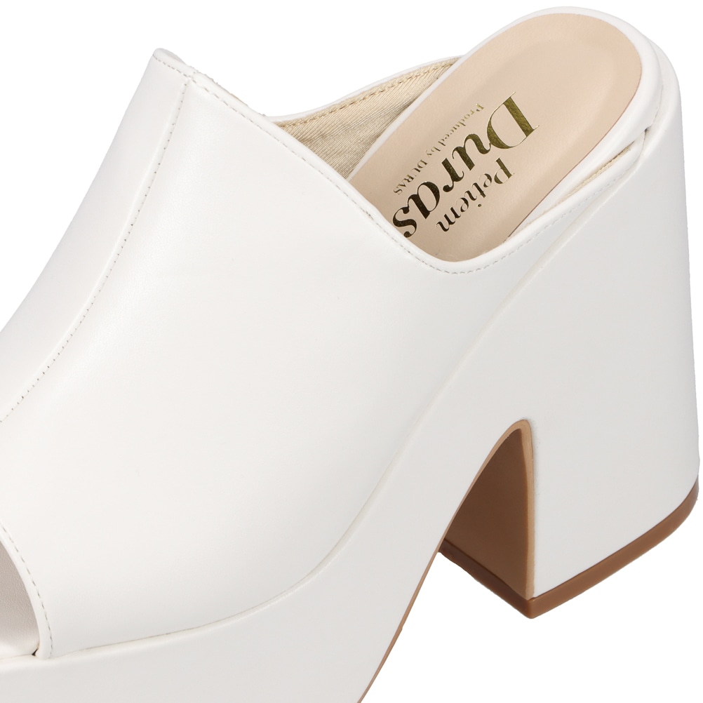 厚底オープントゥ サンダル