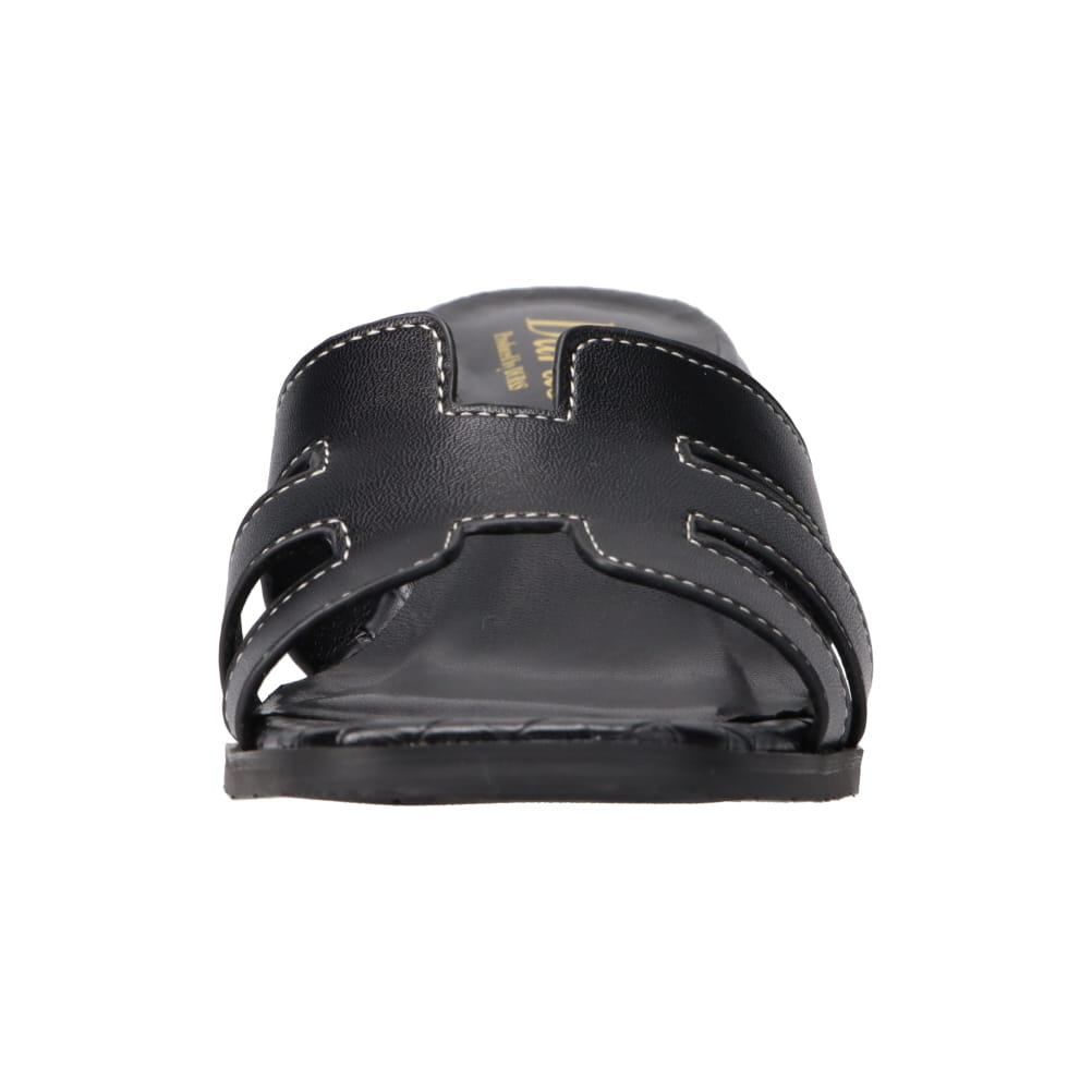 メタルバックルポイント ベルトサンダル