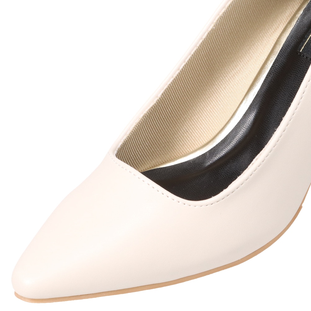 ポインテッドトゥベーシックパンプス