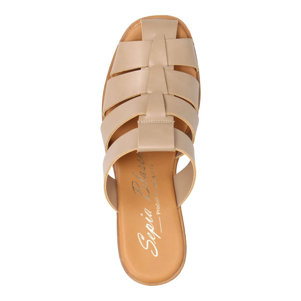 厚底モードサンダル