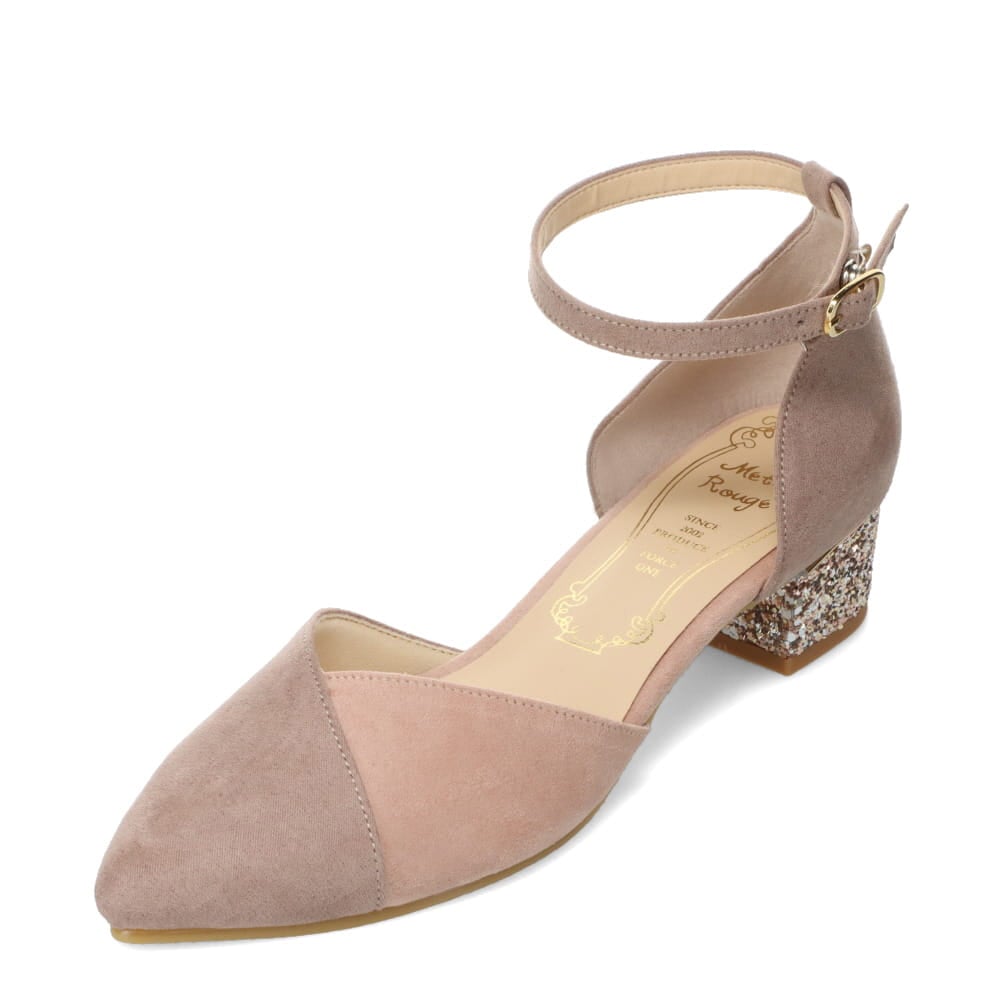 ストラップパンプス