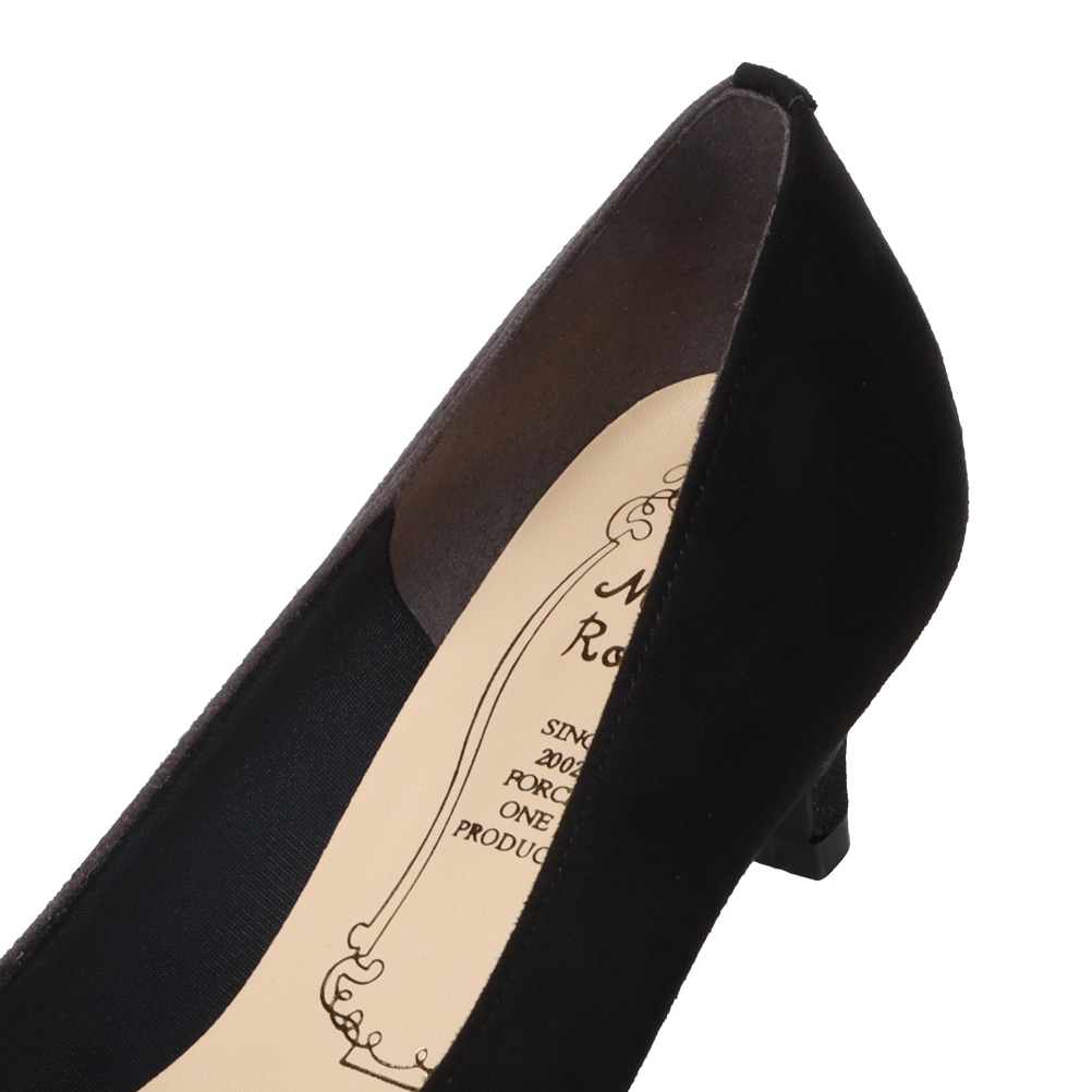 異素材切替えパンプス