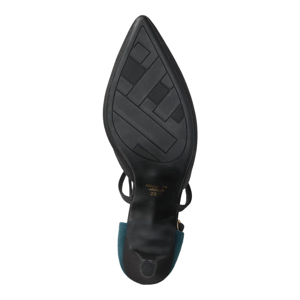 クロスストラップパンプス