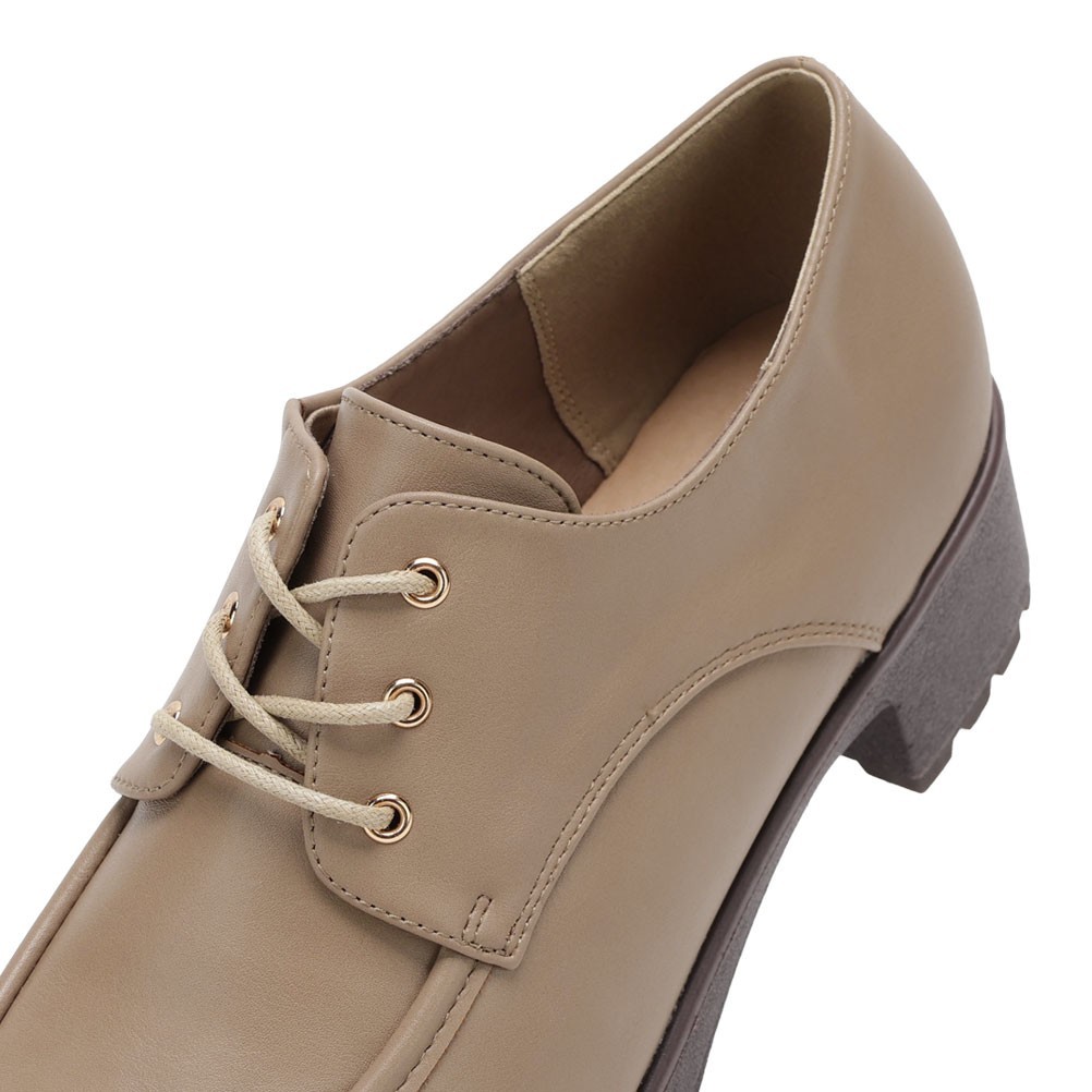 レースアップカジュアルシューズ