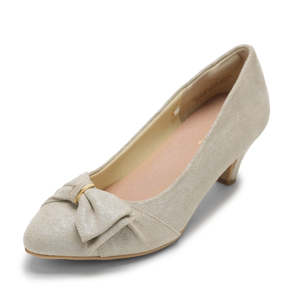 リボンパンプス