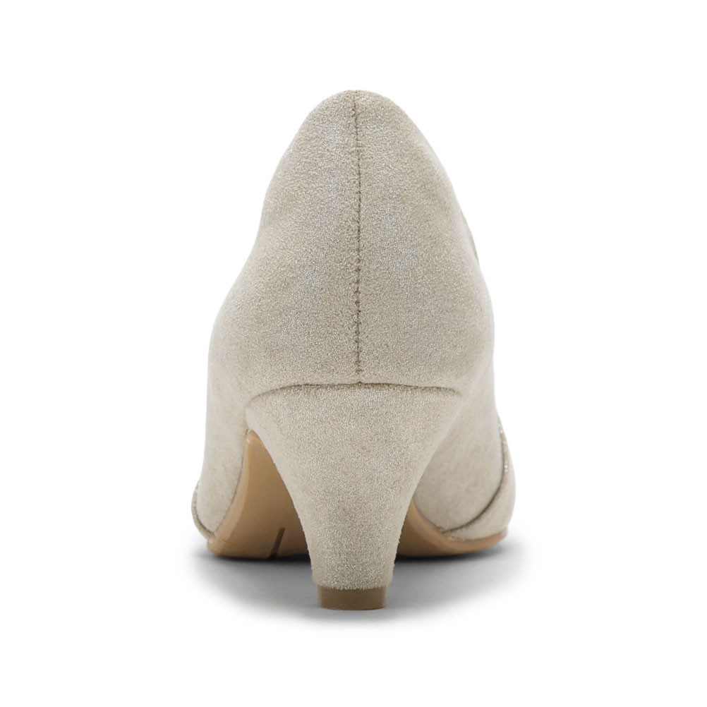 リボンパンプス