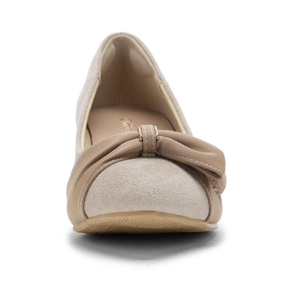 リボンパンプス