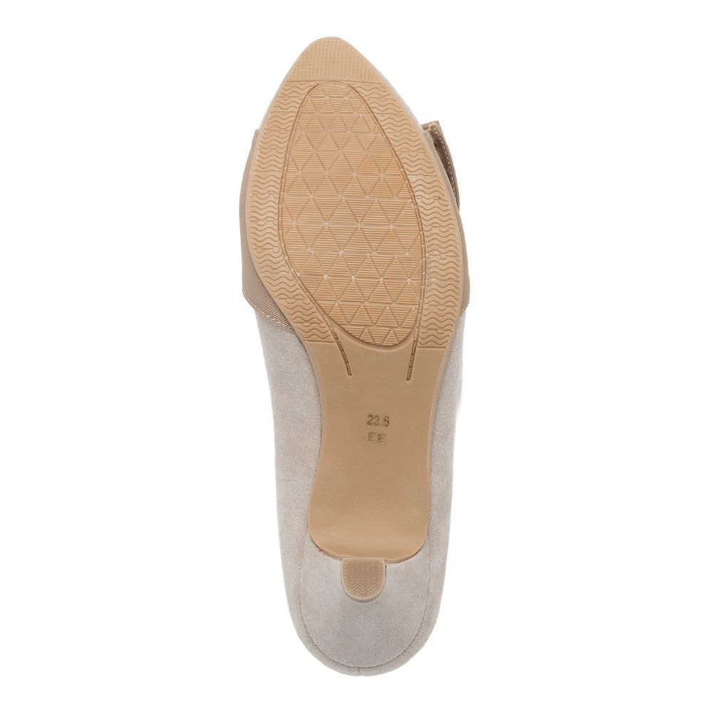 リボンパンプス