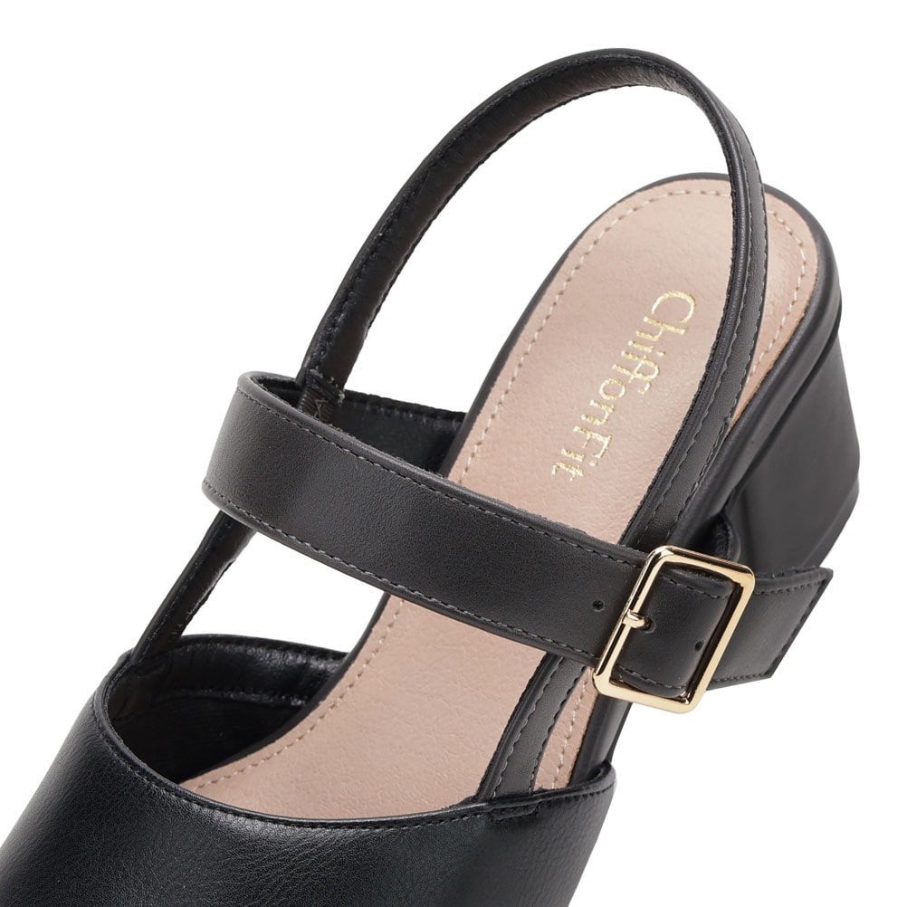 スリングバックパンプス