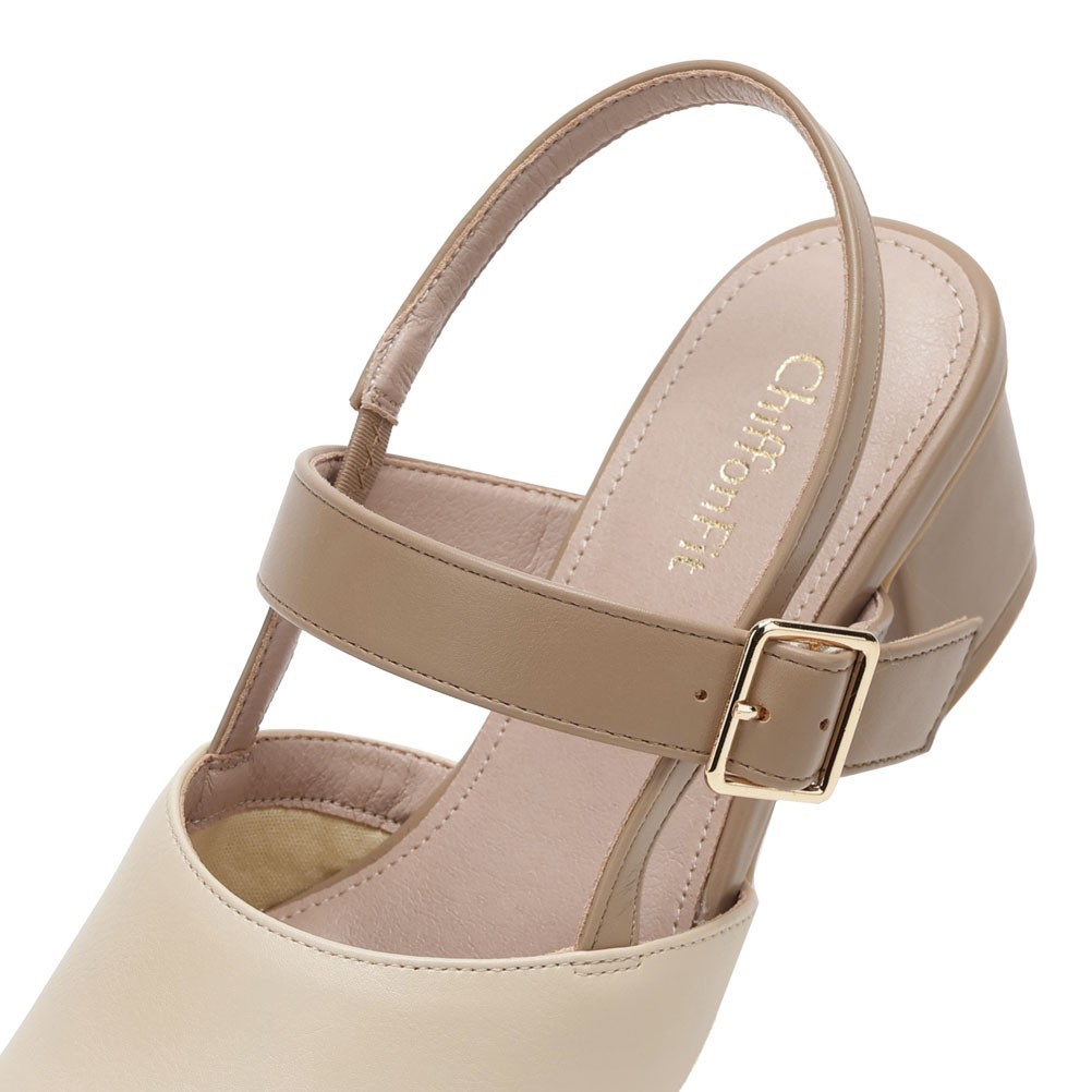 スリングバックパンプス