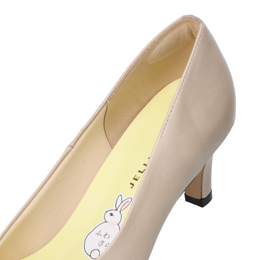 ふわさらプレーンパンプス