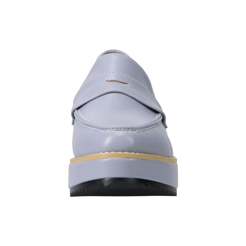 マニッシュ 厚底ローファー