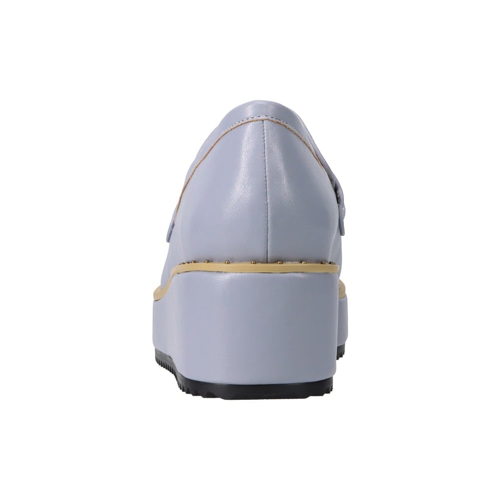 マニッシュ 厚底ローファー