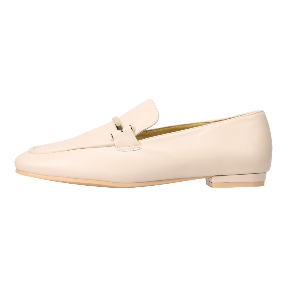 マニッシュ スクエアトゥビットローファー