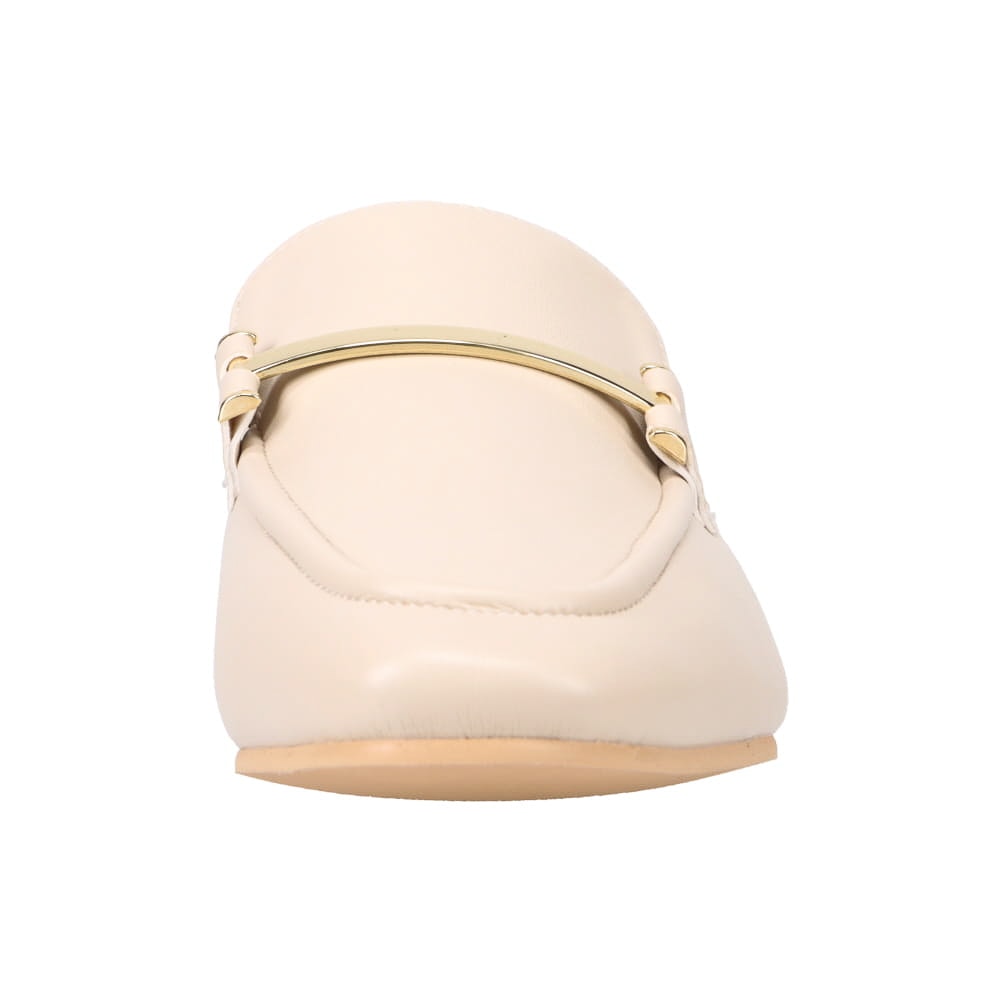 マニッシュ スクエアトゥビットローファー