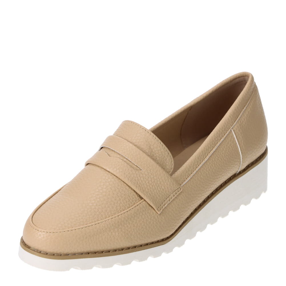 厚底ローファー